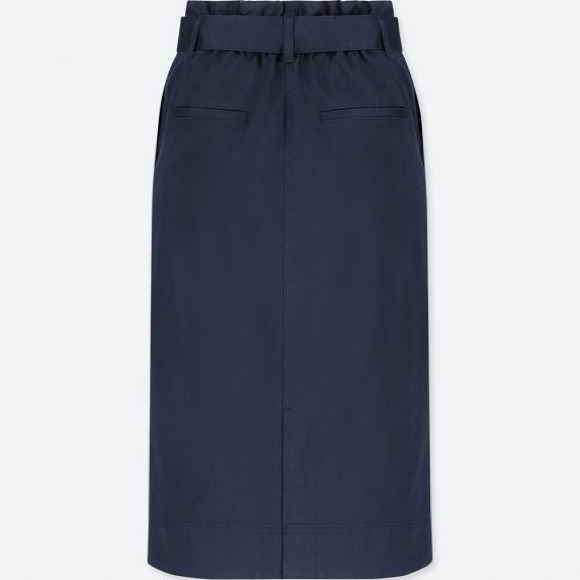 Uniqlo High Waist Belted Narrow Skirt NWT - Picture 3 of 8